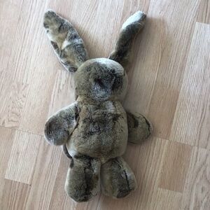 Plush Bunny Toy real fur